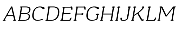 Brandier Light Italic Font UPPERCASE