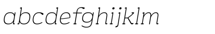 Brandier Thin Italic FONT