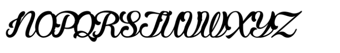 Brannboll Connect Swash Font UPPERCASE