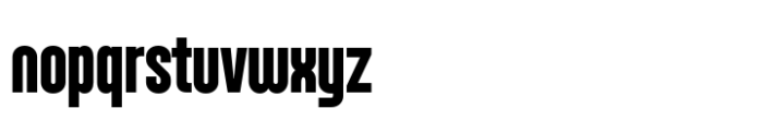 Brans Bold Font LOWERCASE