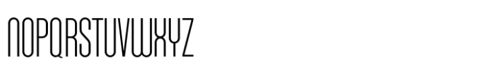 Brans Extra Light Font UPPERCASE