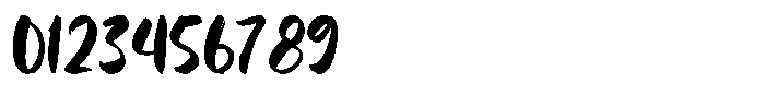 Brashty Font OTHER CHARS