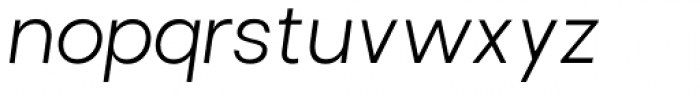 Brasley Regular Italic Font LOWERCASE