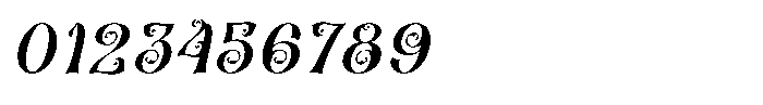Brasstape Italic Font OTHER CHARS