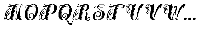 Brasstape Italic Font UPPERCASE