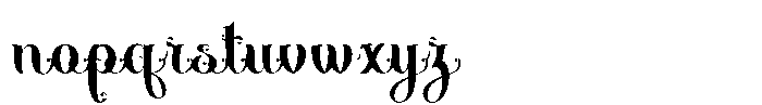 Brasstape Regular Font LOWERCASE