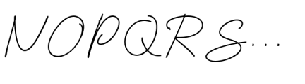 Brastagi Signature Regular Font UPPERCASE