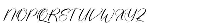 Brasteny Quilerma Regular Font UPPERCASE