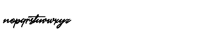 Brastigma Font LOWERCASE
