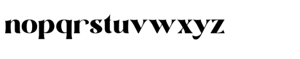 Brastika Black Font LOWERCASE