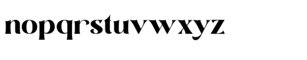 Brastika Extra Bold Font LOWERCASE
