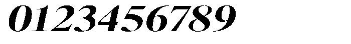 Brastine Black Expanded Italic Font OTHER CHARS
