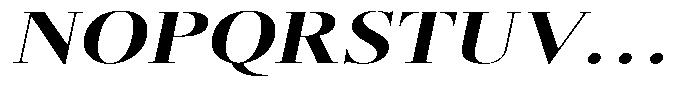 Brastine Black Expanded Italic Font UPPERCASE