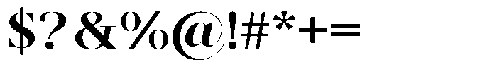 Brastine Black Semi Expanded Font OTHER CHARS