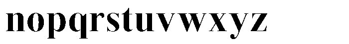 Brastine Black Font LOWERCASE