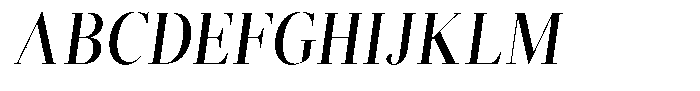 Brastine Bold Condensed Italic Font UPPERCASE