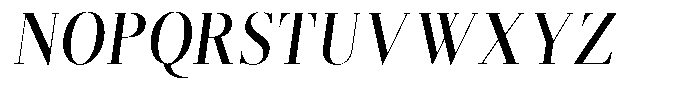 Brastine Bold Condensed Italic Font UPPERCASE