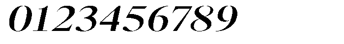 Brastine Bold Expanded Italic Font OTHER CHARS