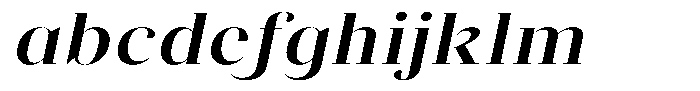 Brastine Bold Expanded Italic FONT