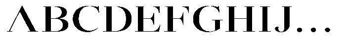Brastine Bold Expanded Font UPPERCASE