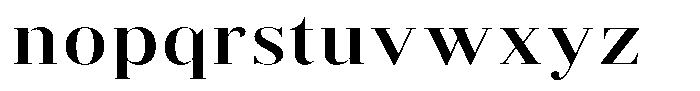 Brastine Bold Expanded Font LOWERCASE