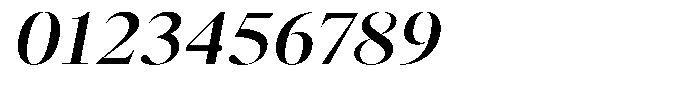 Brastine Bold Semi Expanded Italic Font OTHER CHARS