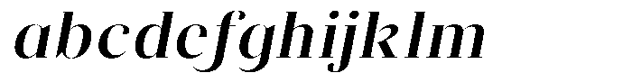 Brastine Bold Semi Expanded Italic FONT