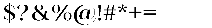 Brastine Bold Semi Expanded Font OTHER CHARS