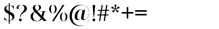 Brastine Bold Font OTHER CHARS