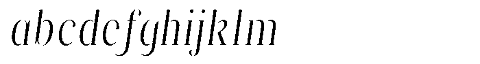 Brastine Condensed Italic FONT