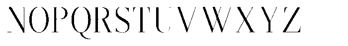 Brastine Condensed Font UPPERCASE