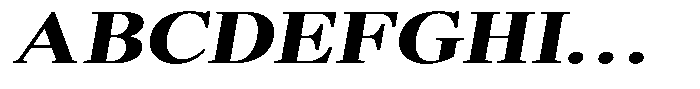 Brastine Contrast Black Expanded Italic Font UPPERCASE
