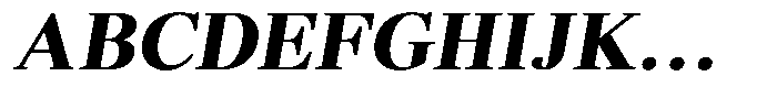 Brastine Contrast Black Italic Font UPPERCASE