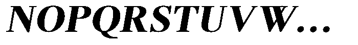Brastine Contrast Black Italic Font UPPERCASE