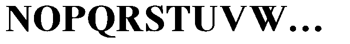 Brastine Contrast Black Font UPPERCASE