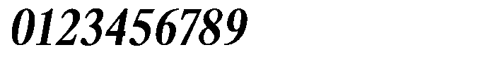 Brastine Contrast Bold Condensed Italic Font OTHER CHARS