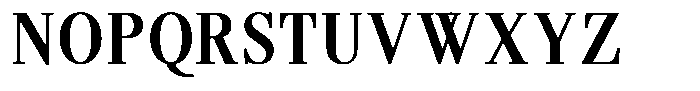 Brastine Contrast Bold Condensed Font UPPERCASE
