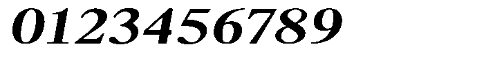 Brastine Contrast Bold Expanded Italic Font OTHER CHARS