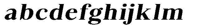 Brastine Contrast Bold Expanded Italic FONT