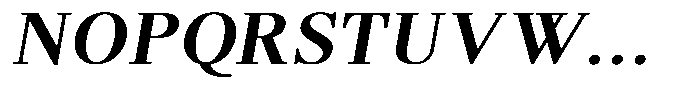 Brastine Contrast Bold Italic Font UPPERCASE