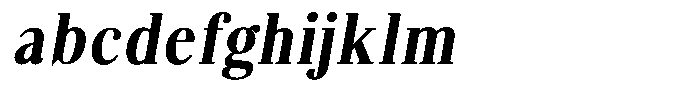 Brastine Contrast Bold Semi Condensed Italic FONT