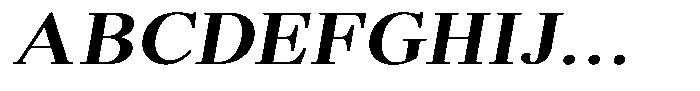 Brastine Contrast Bold Semi Expanded Italic Font UPPERCASE