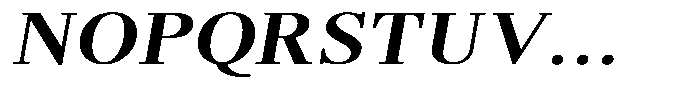 Brastine Contrast Bold Semi Expanded Italic Font UPPERCASE