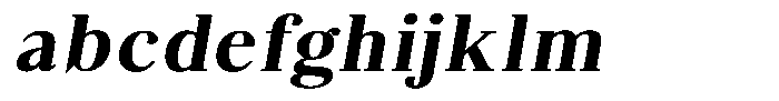 Brastine Contrast Bold Semi Expanded Italic FONT