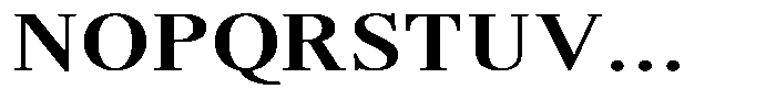 Brastine Contrast Bold Semi Expanded Font UPPERCASE