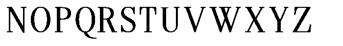 Brastine Contrast Condensed Font UPPERCASE