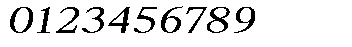 Brastine Contrast Expanded Italic Font OTHER CHARS