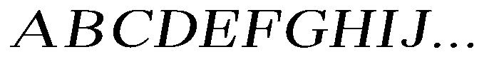 Brastine Contrast Expanded Italic Font UPPERCASE