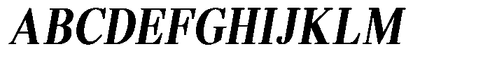 Brastine Contrast Extra Bold Condensed Italic Font UPPERCASE
