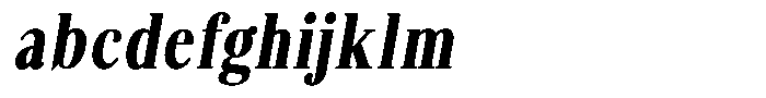 Brastine Contrast Extra Bold Condensed Italic FONT